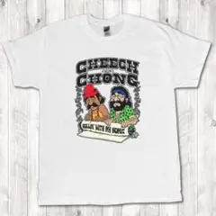 cheech&chong イラスト ラップTプリント ロンT 白 2XL - メルカリ