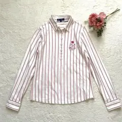 ２３区ゴルフ　長袖ポロシャツ　レディース