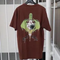 OLD STUSSY ステューシー Tシャツ ブラウン90s