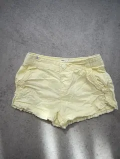 Zara ベビーショートパンツ 6/9ヶ月 黄色