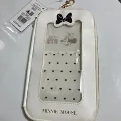 ディズニー　ミニーマウス　チケットケース