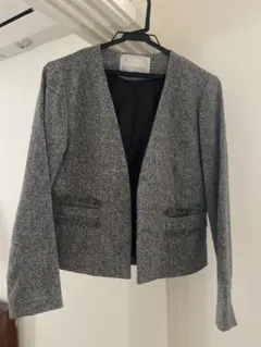 ナノユニバース　ツイードジャケット