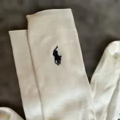 Ralph Lauren ソックス ホワイト 刺繍ロゴのサムネイル
