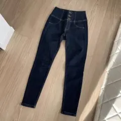 heather ヘザー　ハイウエスト スキニーデニム