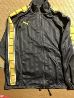 PUMA 黒 黄ジャージ Lサイズ