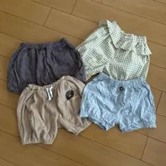 女の子 ズボン パンツ 90cm 100cm 4枚セット