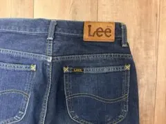 Lee 濃紺 ストレートデニムパンツ　29×31