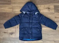 【最終値下げ】babyGAP ベビーギャップ　ネイビー ダウンコート 110cm