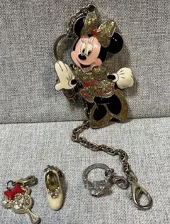 【激レア中古】Disney30thミニー ミラコスタ　バックチェーン おまけ付き