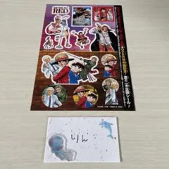 ONE PIECE×名探偵コナン　コラボシール