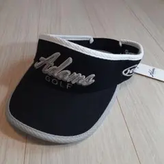 【新品未使用】Adams GOLF メンズバイザーブラックFR(57-59cm)