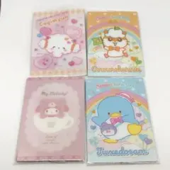 サンリオキャラクターズ ウエハースカード こぎみゅん タキシードサム など4点