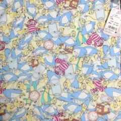 不思議の国のアリス　キルトニット【製品化販売禁止】　約70cm✕1m