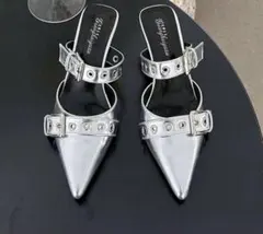ヒール　シルバー