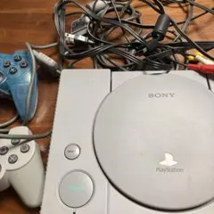 SONY PlayStation本体とコントローラー