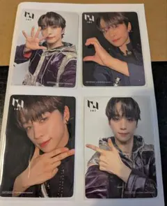 INI 後藤威尊 THE FRAME トレカ　4枚セット