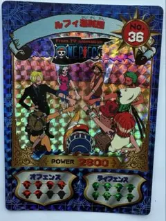 ONE PIECE ルフィ海賊団 No.13 初期　ジャンボカード ONE PIECE ルフィ海賊団 No.13 初期 ジャンボカード - メルカリ