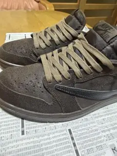 Travis ScottAirJordan1 VelvetBrown25.5cm - メルカリ