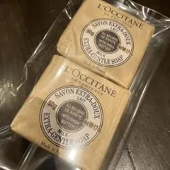 L'OCCITANE ミルク石鹸 2個セット　SHソープ　化粧石鹸