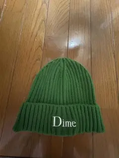 Dime 緑色 ニット帽
