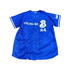 横浜ベイスターズ　寺原　ユニフォームシャツ　背番号24 FREE 8Sc