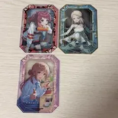 学園アイドルマスター　ジュエルカードコレクション　花海咲季　篠澤広　姫崎莉波