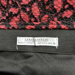 ZARA レースタイトスカートL（一部シースルー）のサムネイル