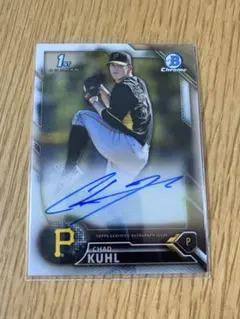chad kuhl 1st bowman auto