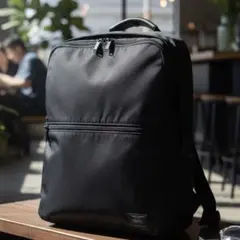 良品✨ポーター　タイム　デイパック　ブラック　ビジネスリュック
