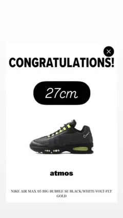 27cm nike airmax95 hrjk
