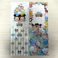 【DISNEY】A4サイズ　クリアファイル　4枚セット