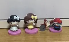 Hello Kitty コラボレーション　チョコエッグ　フィギュア　3種セット