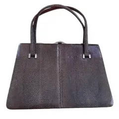 【美品】Lizard skin /リザード 蜥蜴革/グレー系色/ハンドバッグ 2026年最新】蜥蜴革の人気アイテム - メルカリ