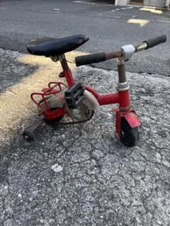 レア　豆チャリ　ミニ自転車　補助輪付き　マイクロサイクル　小型自転車　ポケチャリ 2026年最新】豆チャリの人気アイテム - メルカリ
