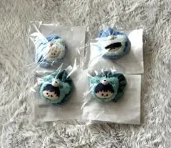 呪術廻戦　セガラッキーくじ　はぐはぐみー　C賞　シュシュ　五条悟　伏黒恵