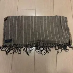 Saint Laurent Paris AW17 ウール フリンジ マフラー - メルカリ