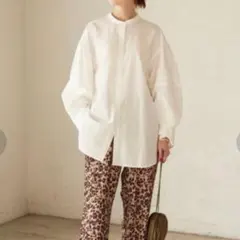 SLOBE IENA イエナ　ボリュームスリーブラウス　ホワイトのサムネイル