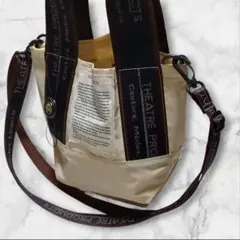 【新品未使用品】シアタープロダクツ ジャガードテープ 2WAY ミニトート