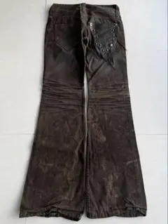 5351 POUR LES HOMMES パイソン ブーツカットデニム 蛇 - メルカリ