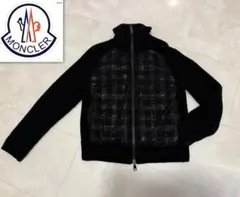 モンクレール◆CARDIGAN TRICOT ダウン ジャケット　M ニット