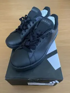 新品未使用 アディダス 24.5cm GW9284 ブラック アドバンコート