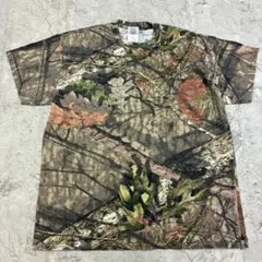 ス*ー様 MOSSY OAK リアルツリー　リーフカモ 迷彩 Tシャツ L 茶のサムネイル