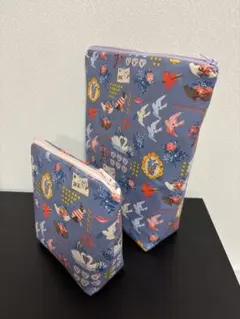 キャスキッドソン　ポーチ2点セット　ハンドメイド