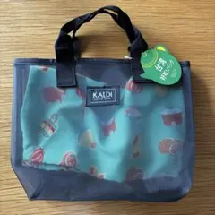 カルディ 台湾 好吃！バッグ メッシュトートバッグ 巾着セット　未使用品のサムネイル