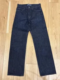 JW ANDERSON ストレートジーンズ　22インチ　69ネイビー　ユニクロ