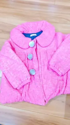 ブランシェス　120 コート　可愛いピンク