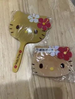 ハローキティ ミラー＆ポーチ セット　当たりくじ 一番くじ