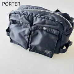 ウ*メ様 【完売品】ポーター　タンカー　ボディバッグ　ウエストバッグ　ブラック