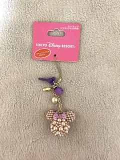 【新品未使用】東京ディズニーリゾート ミニーマウス ストラップのサムネイル