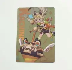 原神　スシローコラボ　メタリックカード　カチーナ